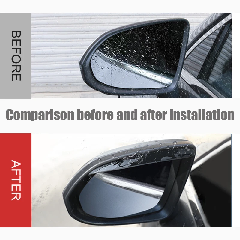 For Geely Monjaro Xingyue L 2021 2023 2024 2025 Car Side Mirror Rain Guards Heavy Duty Protective Cover frame Accessories Kit