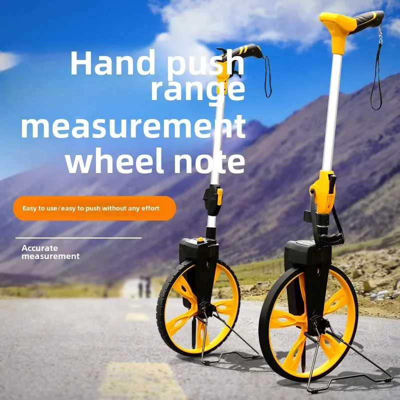 

Rangefinder wheel hand-pushed engineering measuring ruler roller rangefinder measuring car