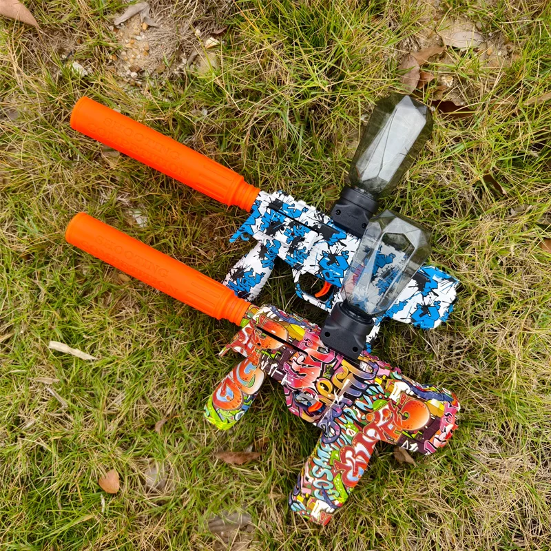 UZI Pistola Giocattolo Palla Elettrica Blaster Pistola Tiro Gioco Sportivo Gioco Interativo Ricaricabile Ad Alta Velocità All'aperto Per Il Ragazzo Regalo Per Adulti