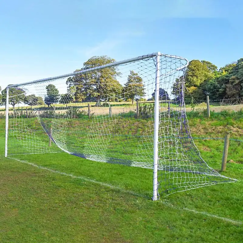 Rede de gol de futebol de tamanho completo, substituição de rebote, 24x8 pés, rede de poste de gol de futebol para treinamento