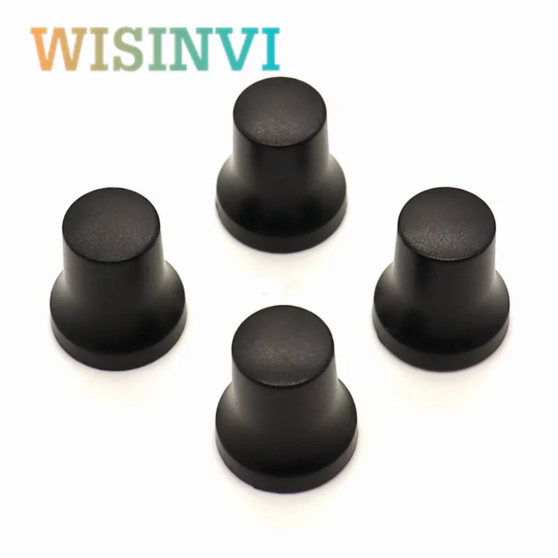10PCS 17.5*19.5mm Plastic Half Shaft Knob Diameter 17.5mm Height 19.5mm Potentiometer Encoder Knob D-Shaped Inner Hole 6mm