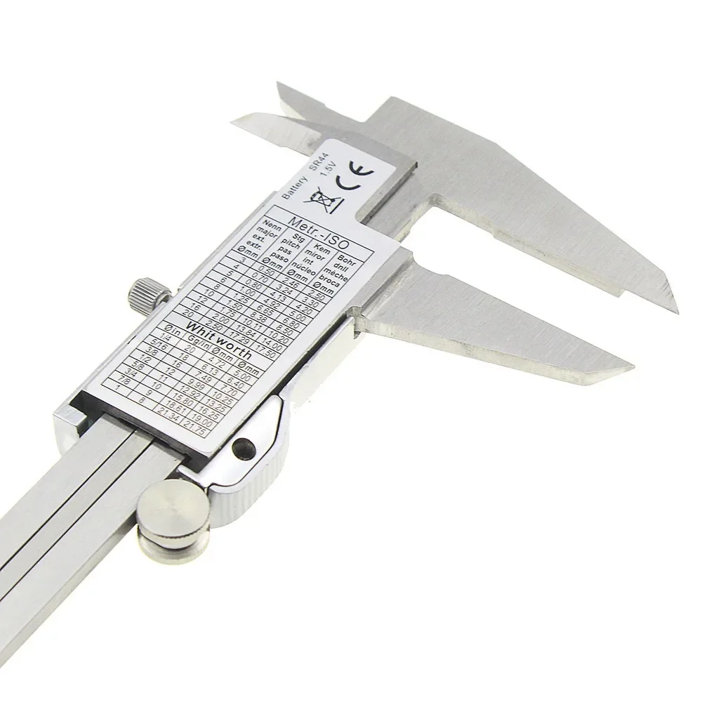 0-200mm 8inch Stainless Steel Electronic Digital Vernier Caliper Paquimetro Calipers 200mm Metal Casing Digital Caliper