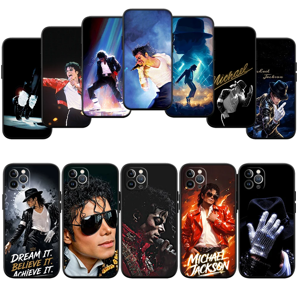 FR54 M-Michaels MJ J-Jacksons Phone Case for Samsung Galaxy A11 A12 A13 A15 A52S A53 A55 A56 A70 A71 A72 A73 F06 F16 F56