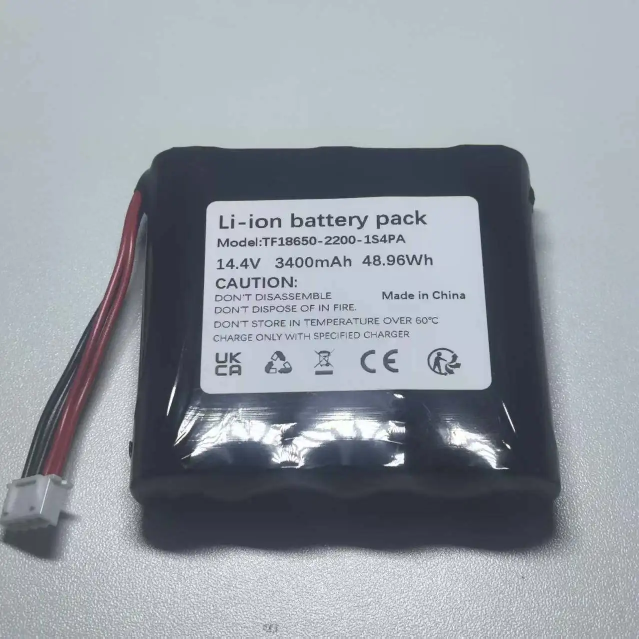 TF18650-2200-1S4PA 3400mAh  Lithium Replacement Battery For Marshall Kilburn Wireless Bluetooth Speaker Spare Repair Battery