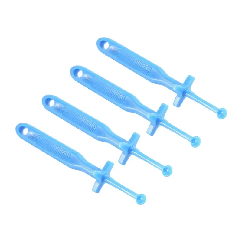 ABMH-4 Pcs Earwax Removal Tool, Earwax Removal Kit With Safe Guard, Reusable Plastic Earwax Removal Cleaning Tool