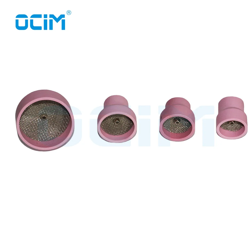 12# 14# 16# 24# Pink Ceramic Nozzle Alumina Cup For WP9/20/17/18/26 Tig Welding Torch