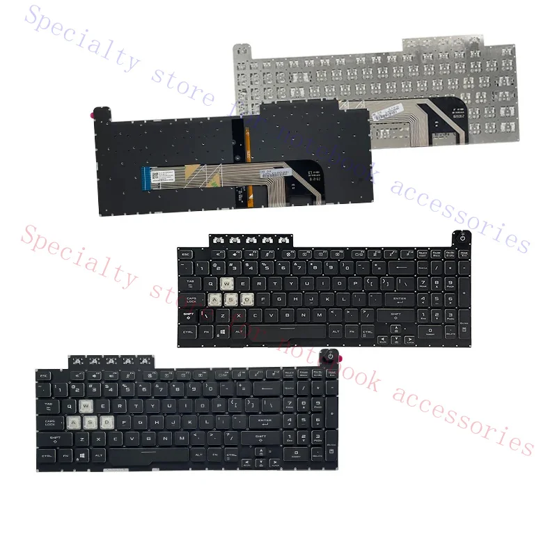 NEW US/RU Laptop Keyboard Backlight For ASUS TUF Gaming FA506 FA506H FA506I FX506 FX706L FA706