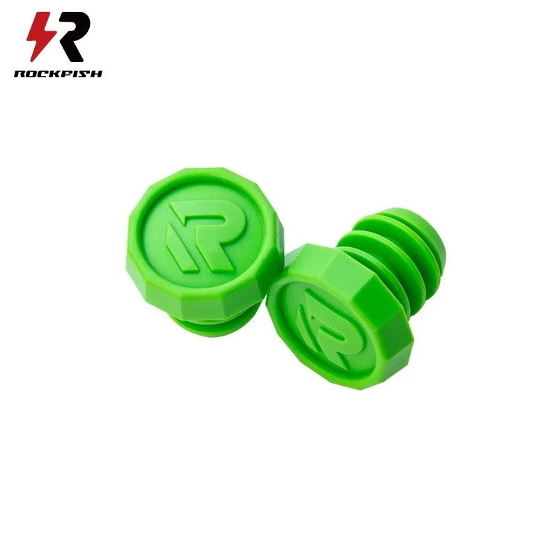 1 pair Rockfish Kid Push Bike Handlebar End Plugs Balance Bike 22.2mm Bar End Caps for S/B/K/P/G Sliding Bike Bar End Plug