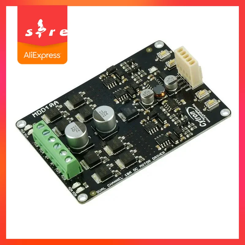 

MDD10A Cytron 10Amp 5V-30V DC Motor Driver (2 Channels)