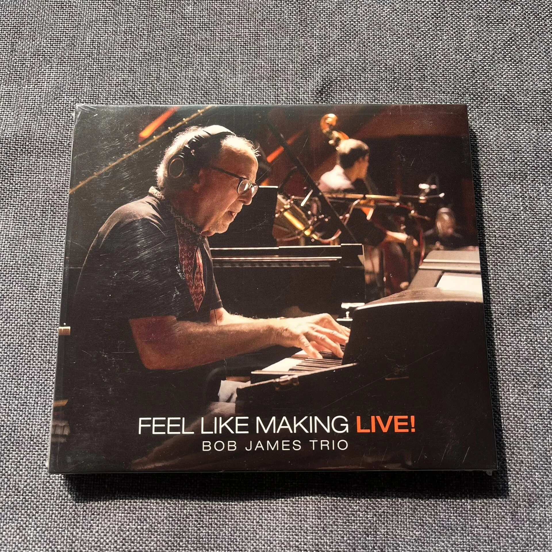 CD de Música Jazz Bob James Trio, Álbum Feel Like Making LIVE, Disco de Música Avalabop, Música para Cosplay, Walkman, Bandas Sonoras para Coche, Música para Fiestas