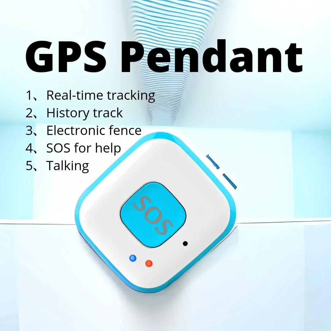 Penentu lokasi GPS, SOS anti jatuh alarm MINI anti Maling locator pelacak posisi GPS