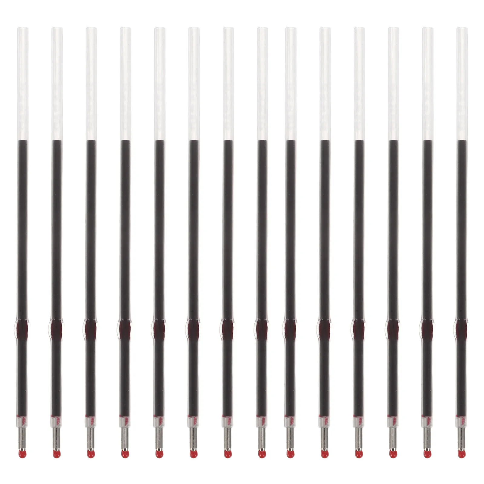 100 Pcs Ballpoint Click Pen Refills Replaceable Replacement Fine Ink Premium for Pens Gel Push-on