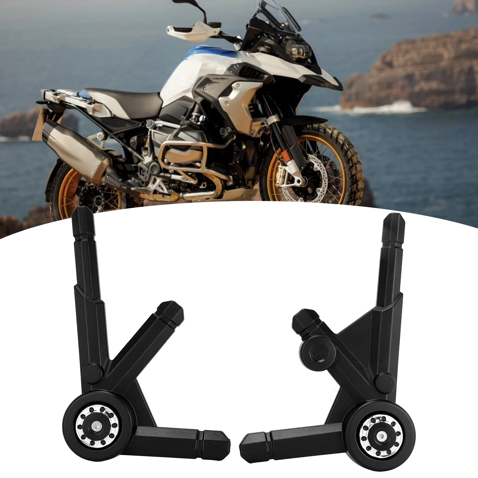 

2 Pcs Motorcycle Side Frame Guard Protector Cover Replacement for R1250GS LC R1250GS ADV LC