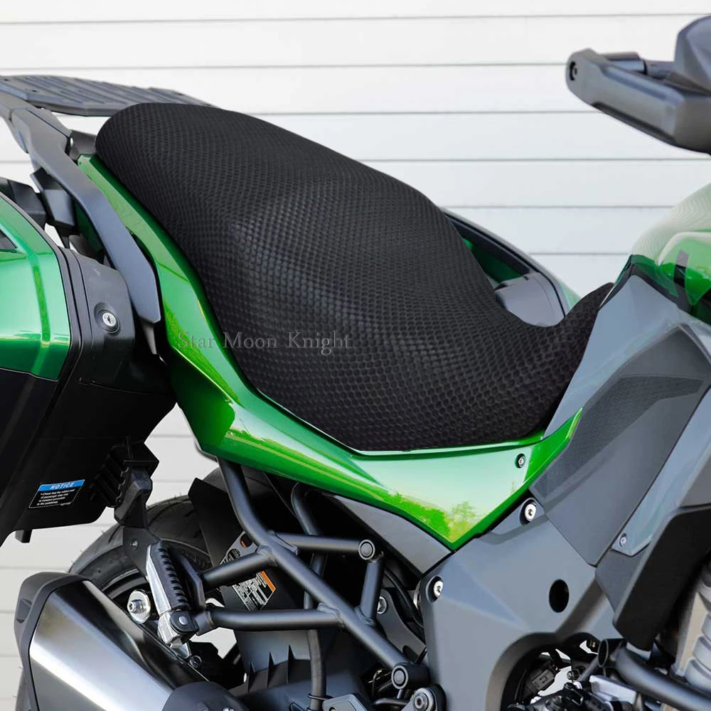 For Kawasaki Versys1000 ABS Rear Seat Cowl Cover Waterproof Insulation Net 3D Mesh Protector Motorcycle Accessories Versys 1000