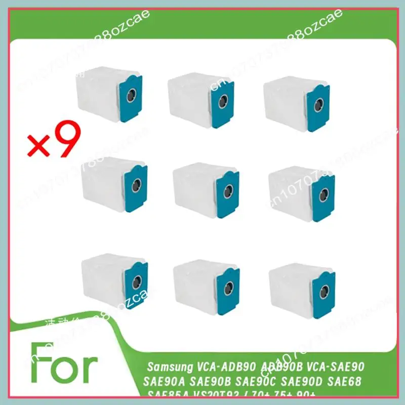 A26P 9 Pcs Dust Bag For  VCA-ADB90/ADB90B/VCA-SAE90 SAE90A/B/C/D/SAE68/SAE85A/VS20T92 / 70+/75+/90+ Sweeper
