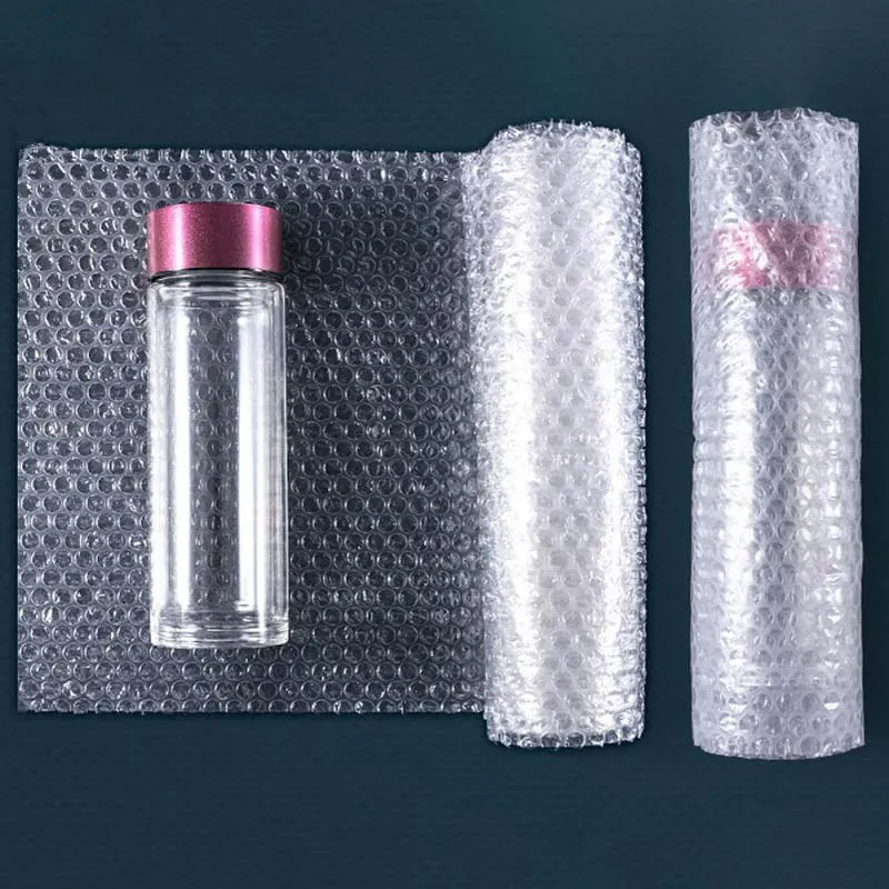 3M 5M 10M 20M Roll Packaging Bubble Film Roll Thickened Anti Pressure Pad Express Mail Box Filler Fragile Packaging Bubble Film