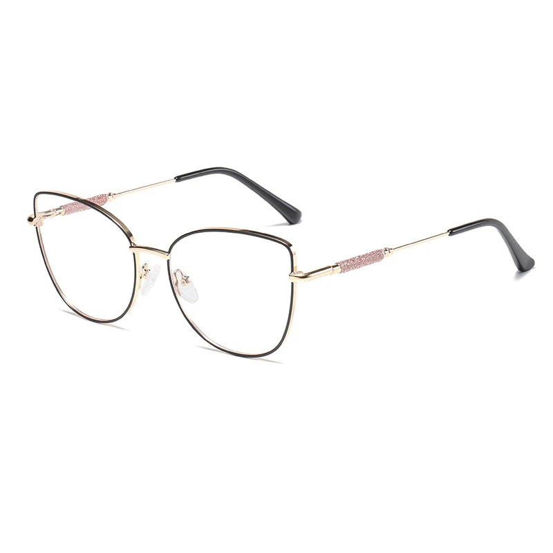 VICKI Lady Cat-Eyed Glasses Fashionable Anti-blue Light Sunglasses Customizable Prescription Photochromic Multifocal H7140