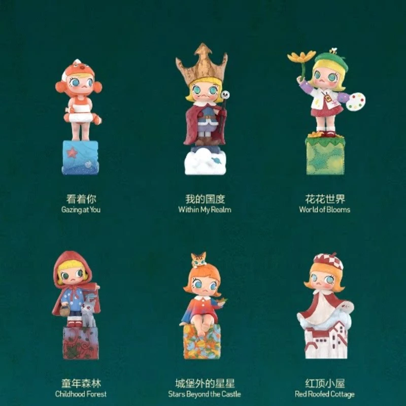 

Коллекционная таинственная коробка POPMART MOLLY к 20-летию: серия CENERY ALONG THE WAY с дизайнерскими персонажами