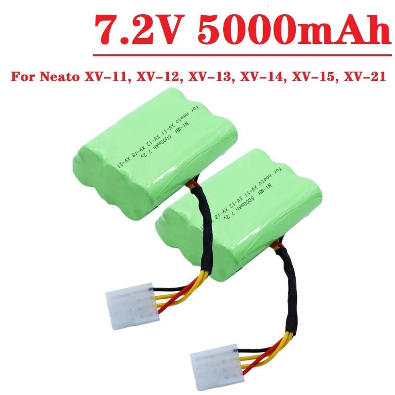 Original Ni-MH Battery 7.2V 4500mAh for Sweeping Machine Neato XV-21 XV-11 XV-12 XV-14 XV-15 Vacuum Cleaners replacement Battery