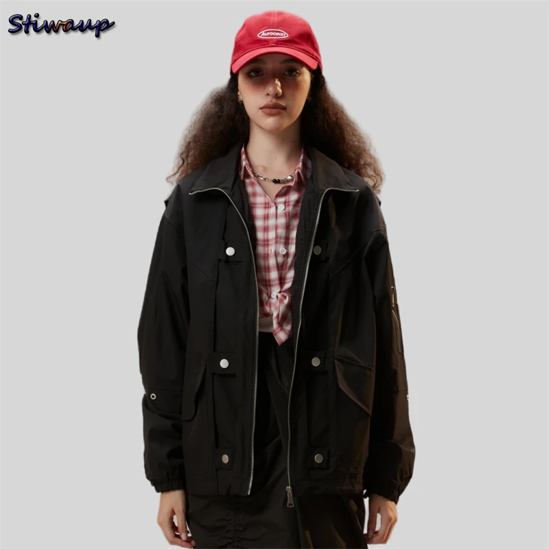 

Women's Spring Demi-season Unisex Jacket for Men Coat Luxury Brand Plus Size Women Clothing 2023 New Arrivals Jackets for Mens