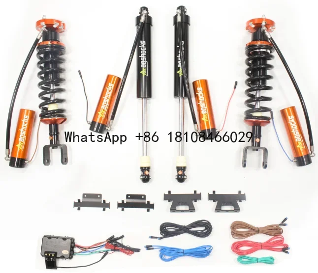 offroad 4x4 for-Dodge Ram suspension damper with compression and/or rebound nitrogen gas adjustable shock absorber agshocks set