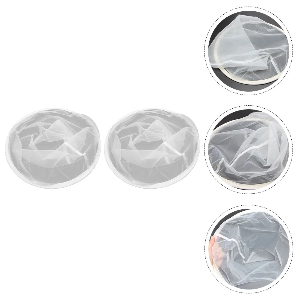 

2 Pcs Honey Filter Net Strainer Tool Beekeeping Cloth Filtration Fine Equipment