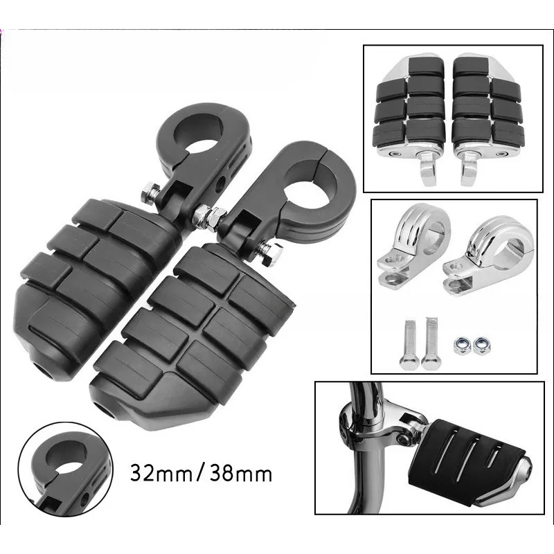 

Suitable for the Harley-Davidson Cruise Crown bumper guard foot pedal fixing bracket 32/38MM in the Iron Horse Sandu racing