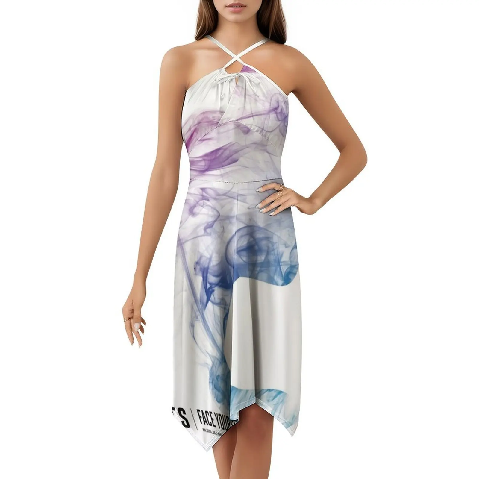 فستان حفلات أنيق للنساء من Face Yourself V3 فستان على شكل حرف A مع خيارات قصيرة/طويلة/بدون أكمام Jimin Jin Rapmon Jhope Dna Love #5