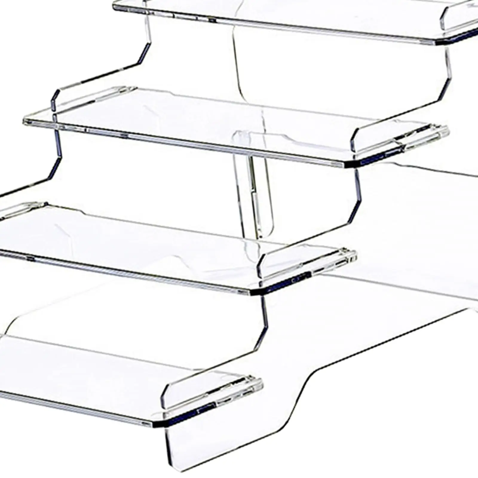 حامل عرض شفاف ، راهض للبيع بالتجزئة ، حامل كب كيك ، تجهيزات عرض للمقتنيات ، خزانة مستحضرات التجميل ، شخصية دمية #5