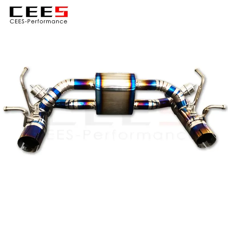 CEES Catback Exhaust For Ferrari F8 Spider 3.9 2019- Automotive Performance Accessories  Tuning Pipe Exhaust Downpipe