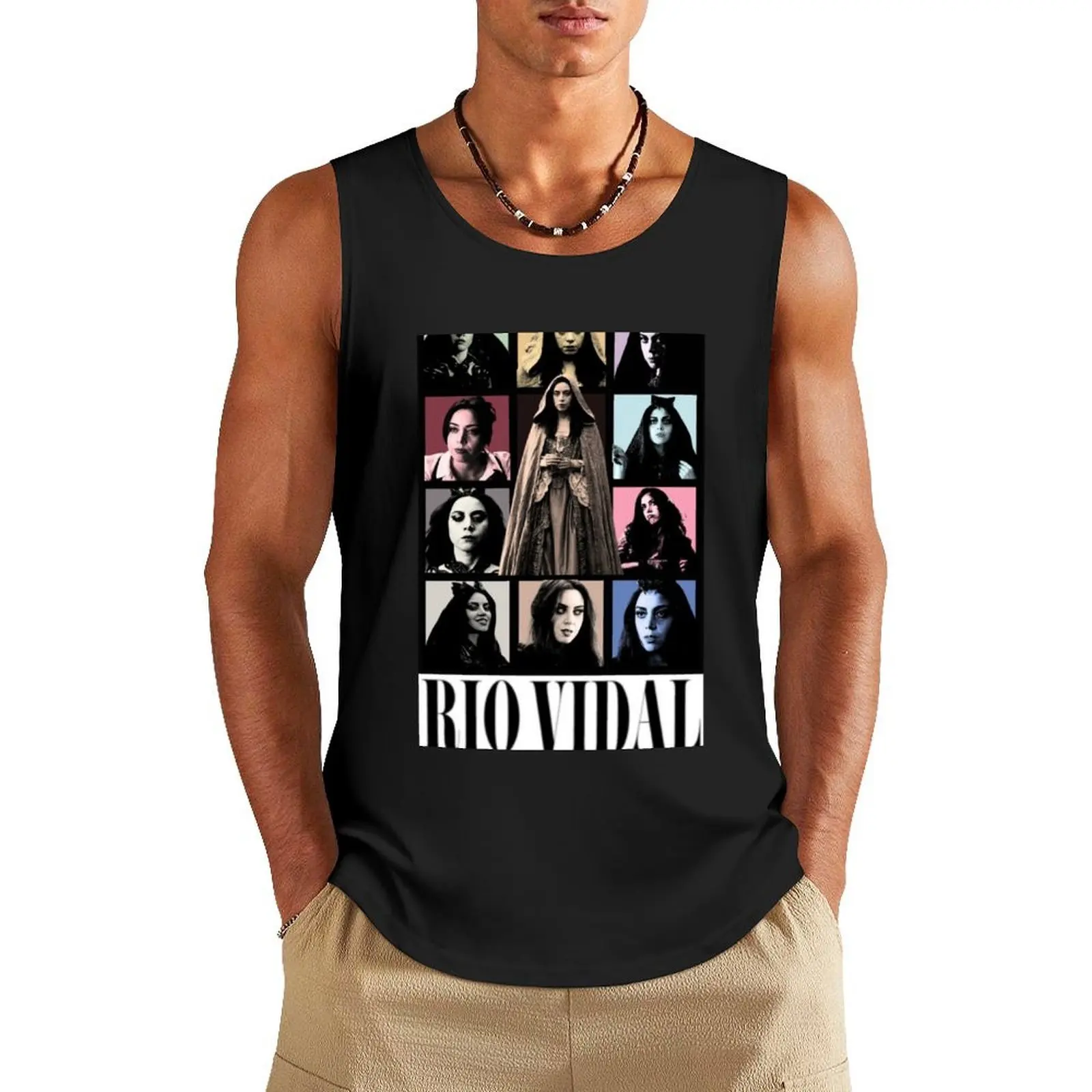 

Rio Vidal the witches road tour Tank Top t shirts Sleeveless top vest men Muscle fit