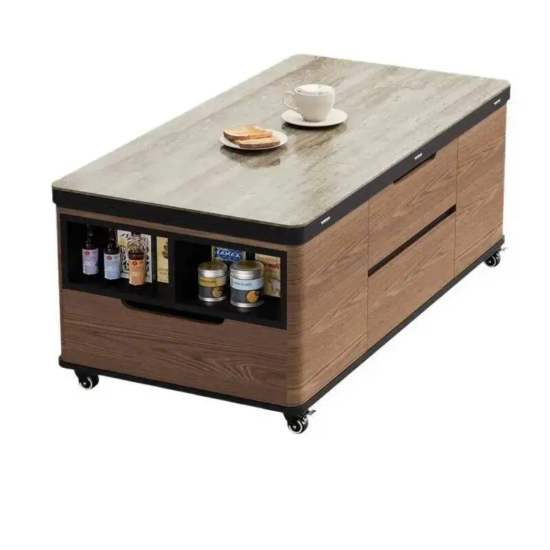 Solid Rustic Wood Table Nordic Coffee Designer Minimalist Modern Coffee Table Living Room Wohnzimmer Tisch Furniture For Home