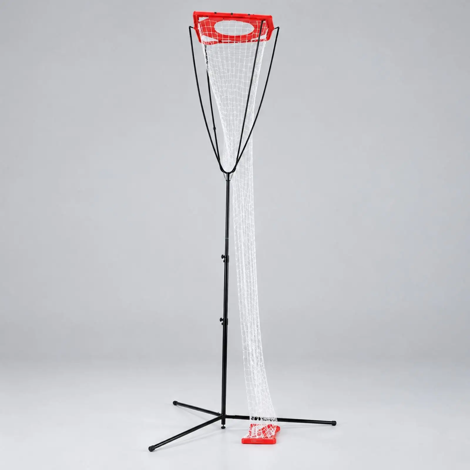 Volleyball Serving Training Net with Self Standing Frame and Funnel Mesh Ball Collector for Athletes