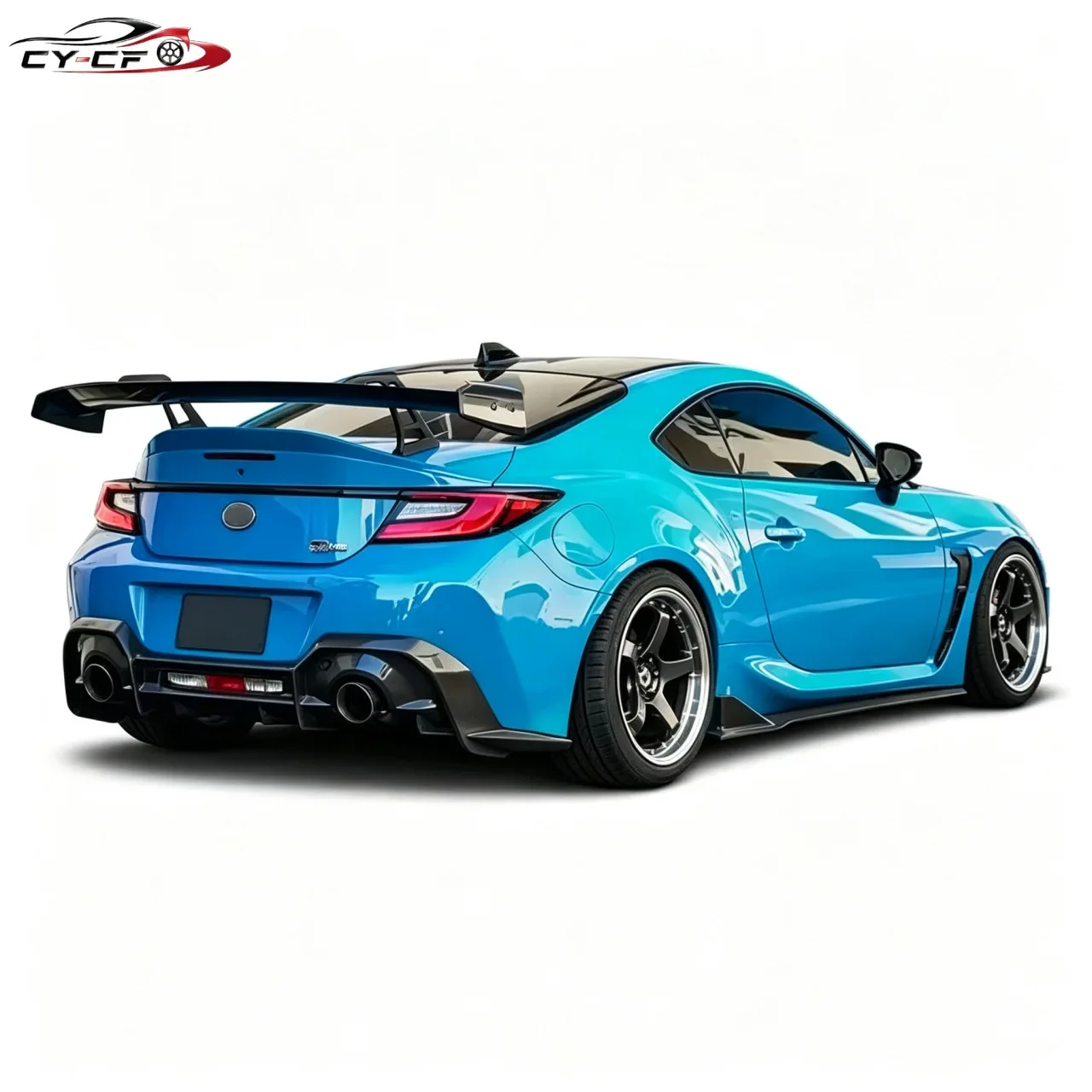 Carbon Fiber 3Pcs Rear Bumper Diffuser Lip Set For Toyota GR86 ZN8 Subaru BRZ ZD8 2020‑2026 Rear Splitter Body Kit