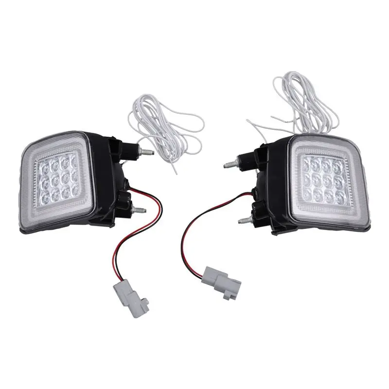 Car Headlight DRL Daytime Running Light Daul Clour Lights For Subaru WRX STI 2015-2017 LED Turn Signal Lights-X59A