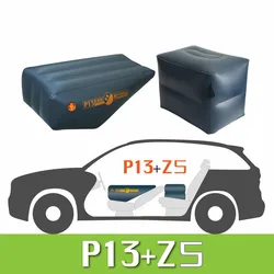 Car Inflatable Mattress Gap Pad Travel Bed Flat Front Seat PVC Slope Pad  Air Mattress Bed Inflatable Couch Car Sleeping Bed