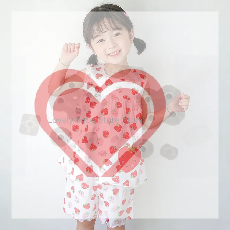 【BS】Newborn Baby Cotton Dress Regular Sleeveless A-Line Girl Dresses 0-24 Months