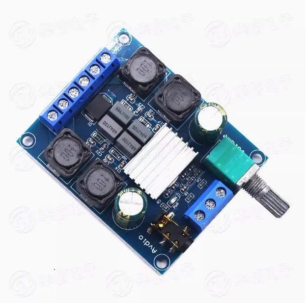 1PCS High Power Digital Amplifier Board TPA3116D2 Audio Amplifier Module Amplifier Board Dual Channel 2*50W