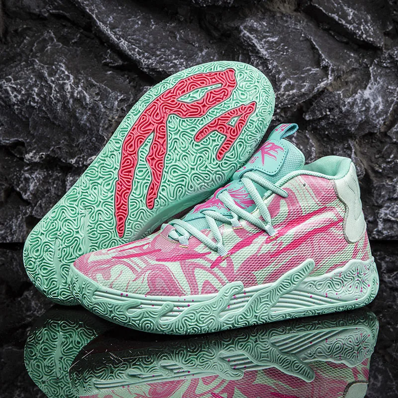 2025 Basketball Shoes for Men Cushioning Basketball Sneaker Women Kids High-top Outdoor Sport Sneakers Breathable Athletic Shoes