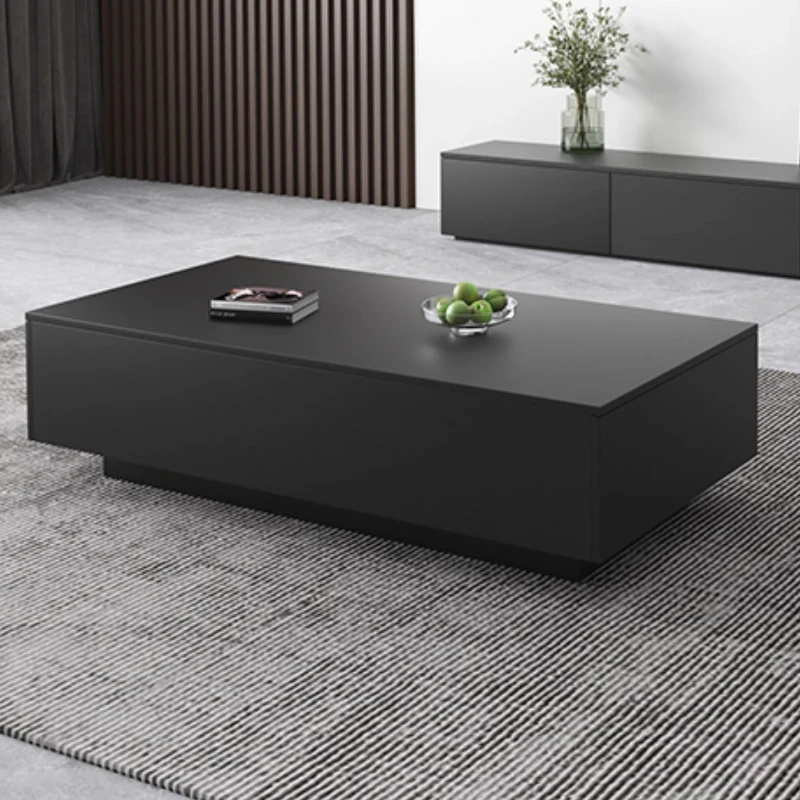 

Table For Living Room Nordic Minimalism MesaPara Sala Furniture#L Black Modern CoffeeTable Elegant High-end Luxury Design