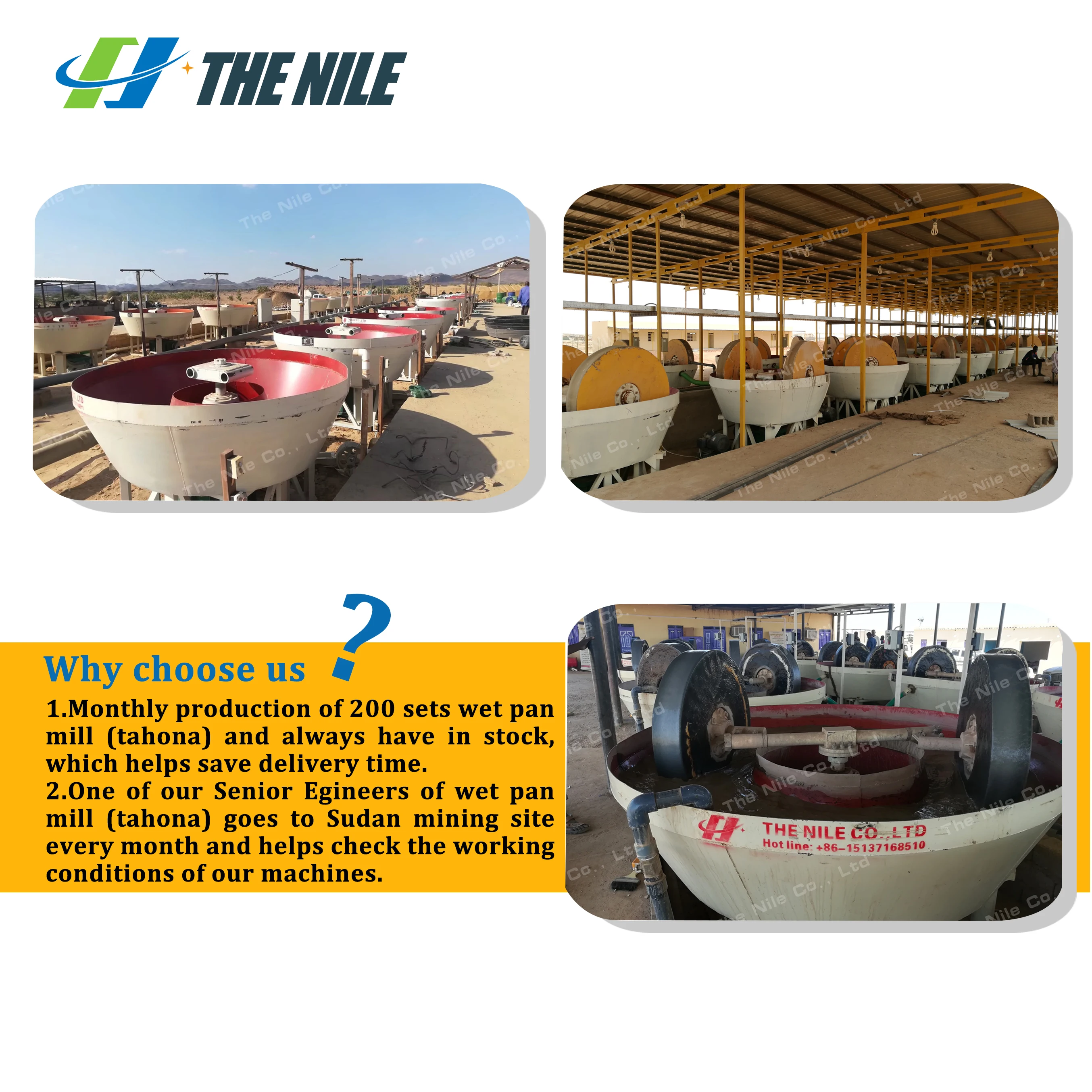 China Factory Price Gold Wet Pan Mill Gold Grinder Gold Milling Machine