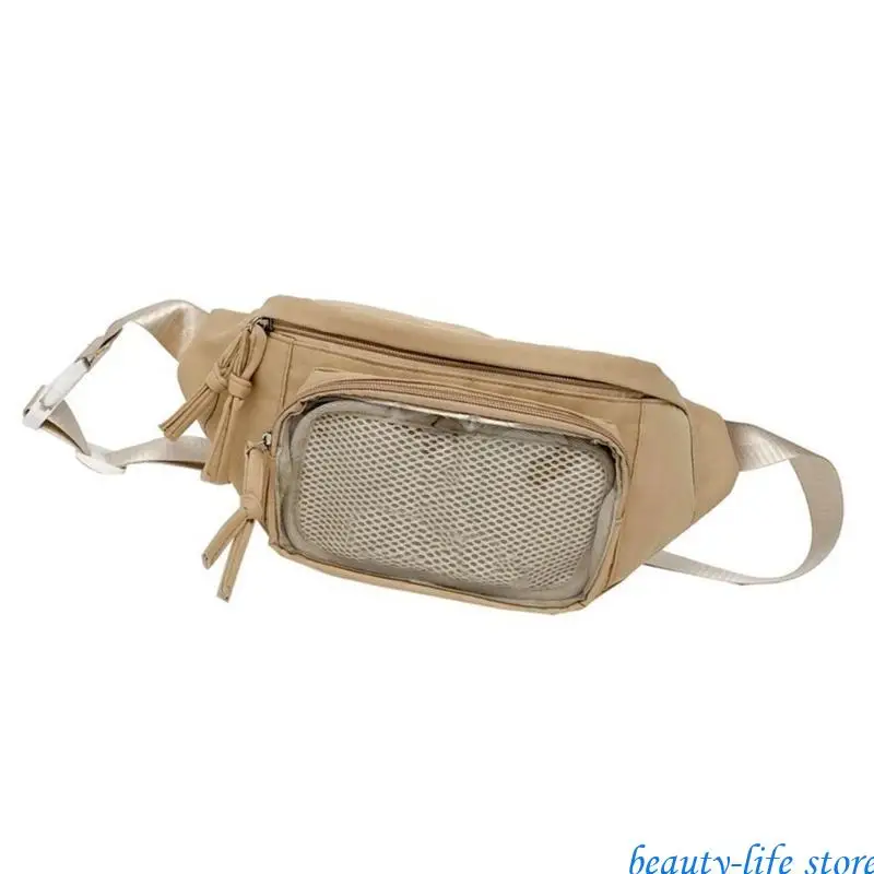 

Unique Itabag Clear Chest Bag For Women With Badge Display Crossbody Bag 517D