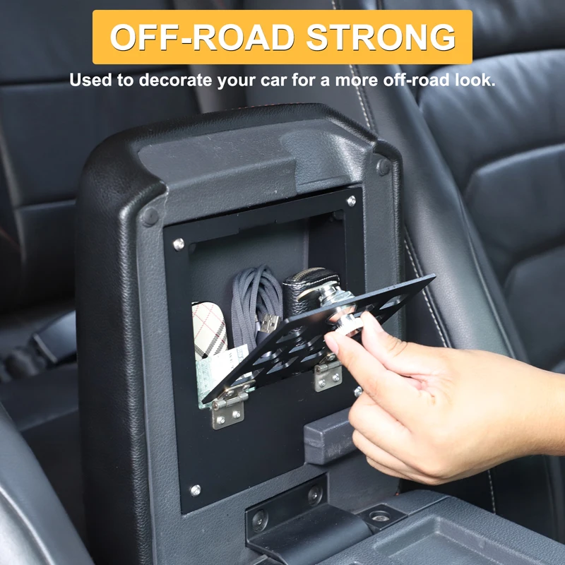 For Volkswagen Amoka Amarok 2011-2012 armrest box cover storage hanging board expansion storage board automotive parts