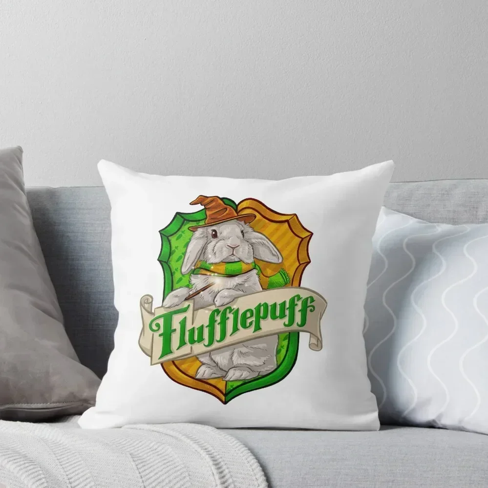 

Flufflepuff Throw Throw Pillow Sofa Cushion pillow pillowcase autumn pillowcase luxury decor pillow