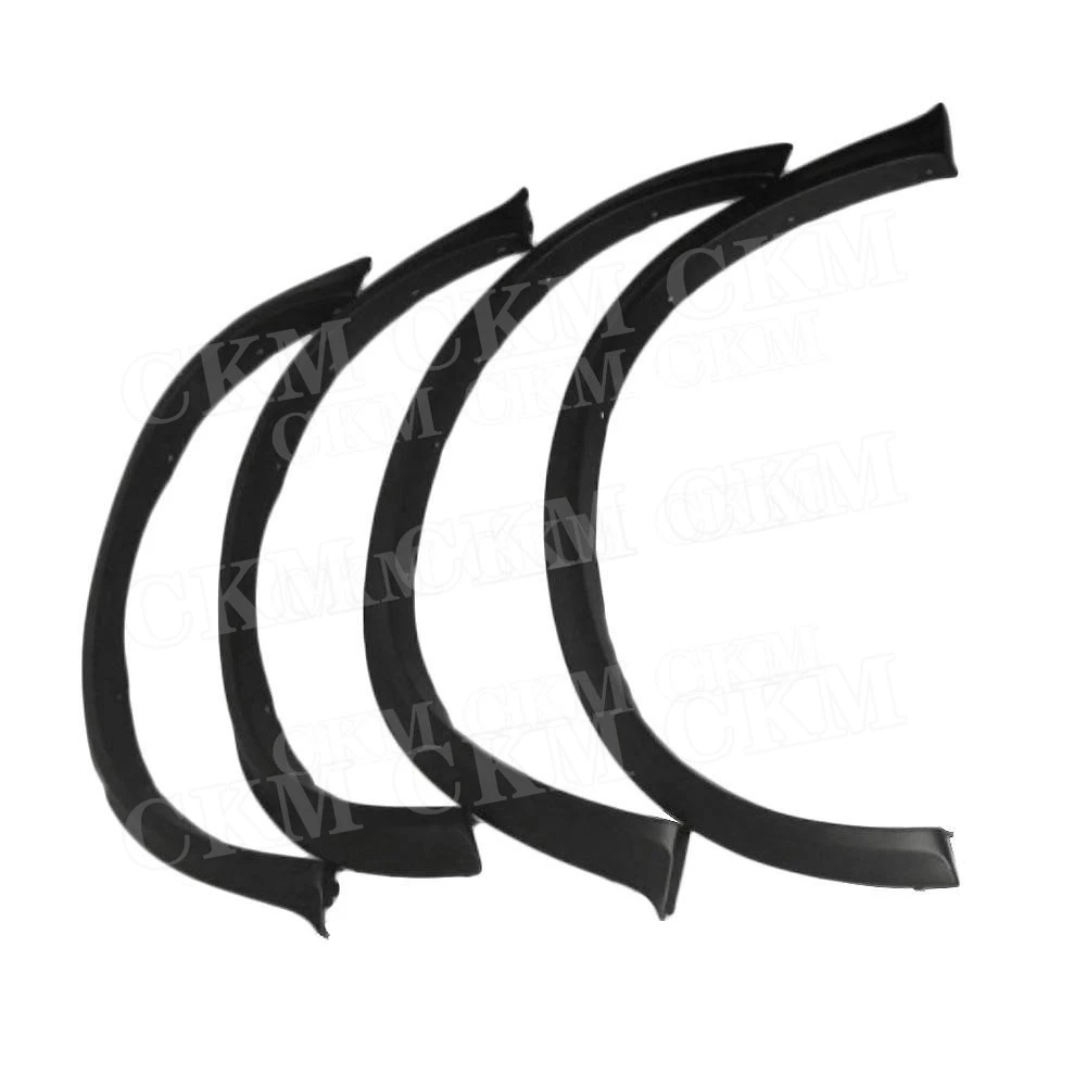 PP Black Car Fender Flares Wide Body Wheel Arches for BMW E70 X5 SUV 4 Door 2007 2008 2009 2010 2011 2012 2013