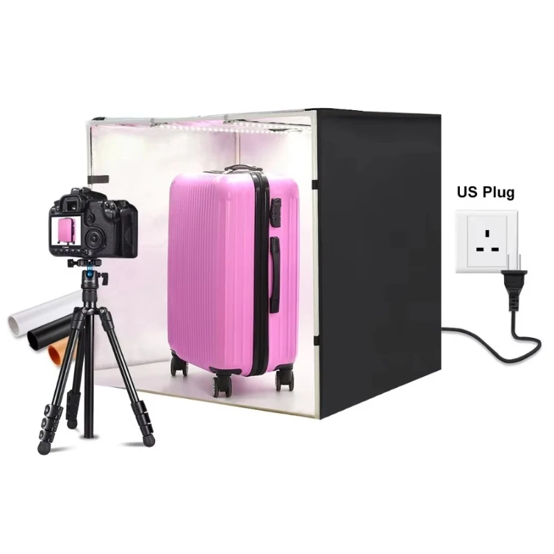 

High Quality Foldable Light Box Photo Studio Photo Box 80x80x 80cm LED Photo Light Shooting Tent