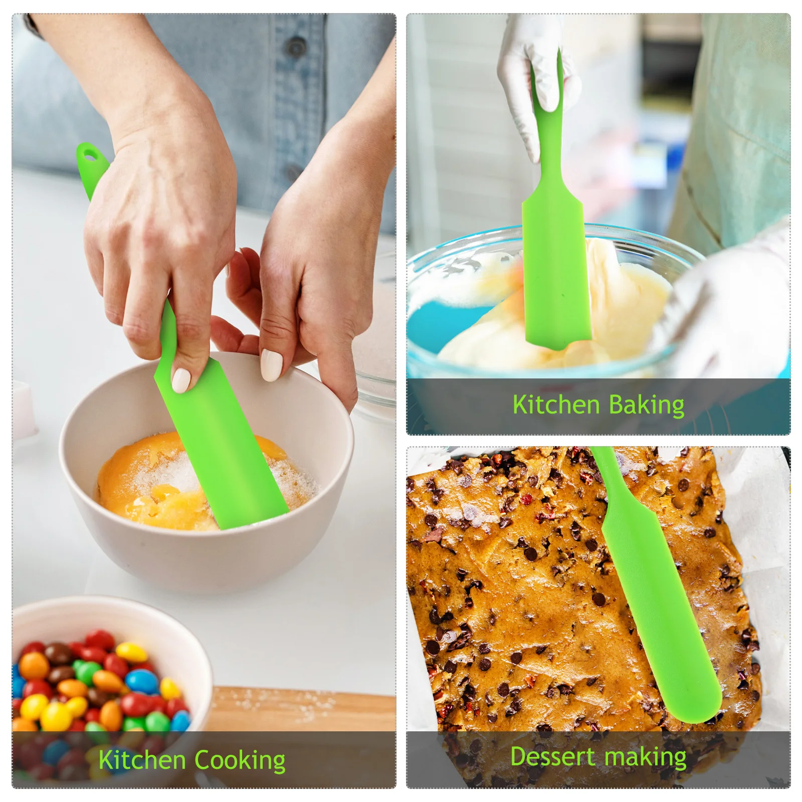 

Bread Scraper for Sourdough Silicone Spatula Baking Spatulabaking Mix Multifunctional Cream