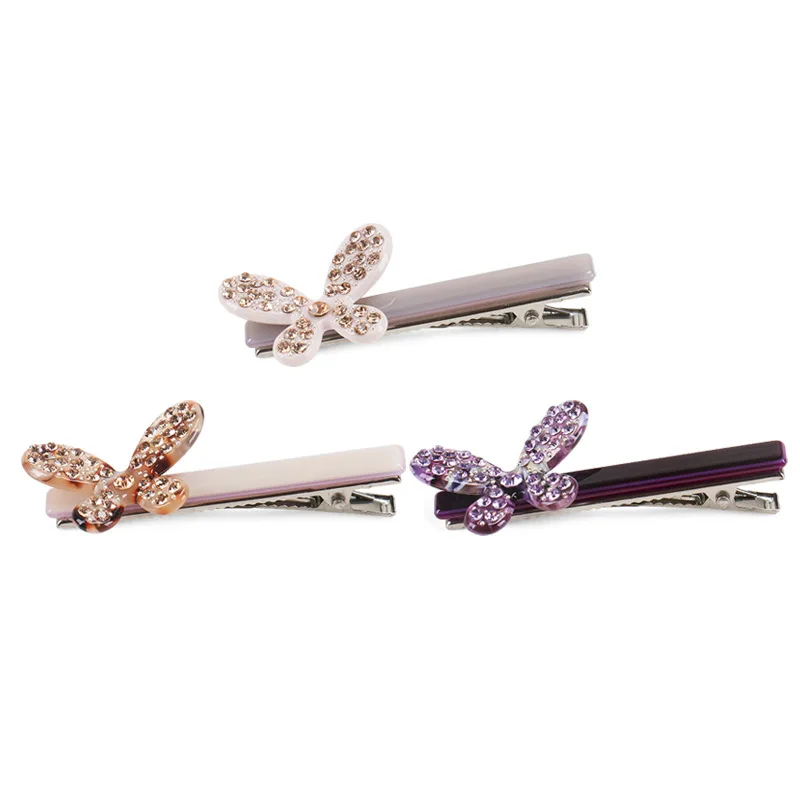 

Popular Butterfly Hair Clip Barrettes Pin for Women Girls Fine Handmade Hair Jewelry Ornament Accessory, Tiara for Office Career