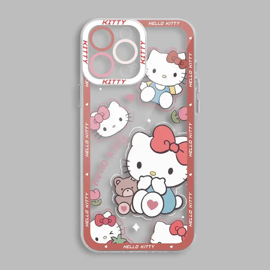 H-Hello Kitty Sanrio Phone Case for Redmi 9 9A 9i 9C 9T 10 2022 10C 10A 12 4G 12C 13C 4G A1 Plus A2 Plus