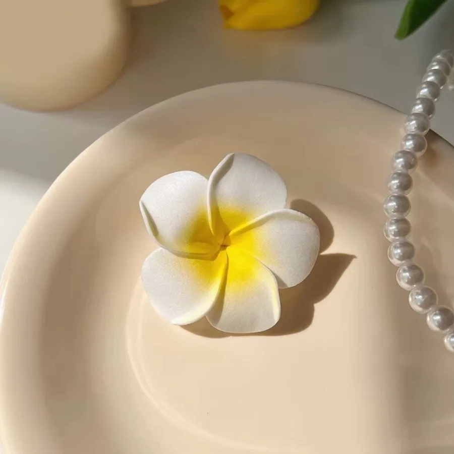 1Pcs Fashionable Hairpin Orchids Flower Hair Clip Delicate Floral Hairpins Women Hair Grips Styling Hair Accessories image 3